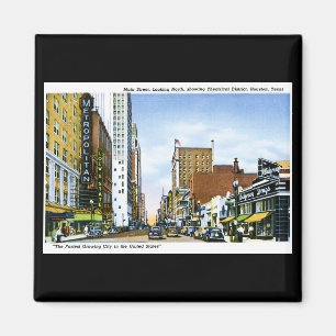 Hauptstraße, Houston, Texas Magnet