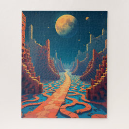 Hauptstraße in Mars Puzzle