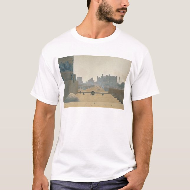 Hauptstraße in Samarkand, früher Morgen, 1869-70 T-Shirt (Vorderseite)