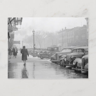 Hauptstraße Iowa City, Iowa Postkarte