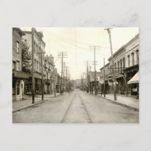 Hauptstraße Nanticoke Pa. 1906 Postkarte