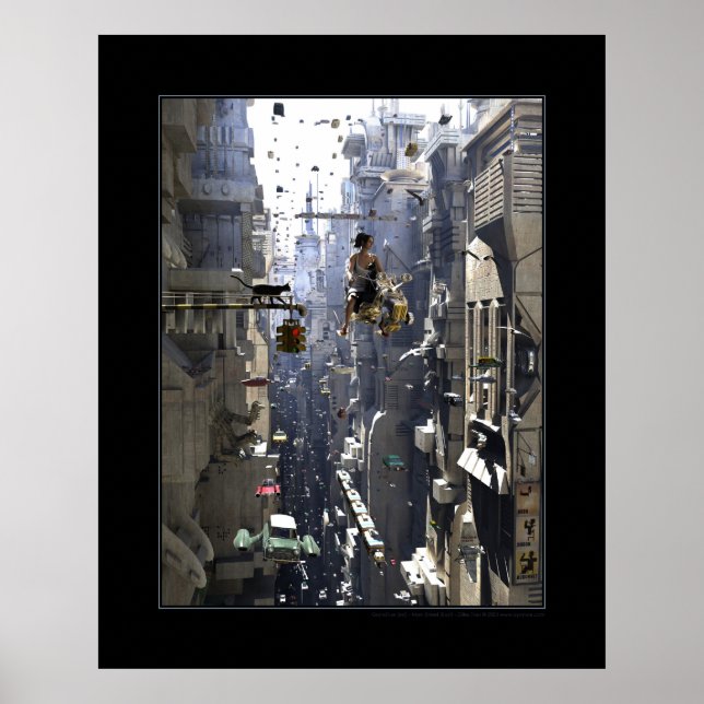 Hauptstraße (Osten) Poster (Vorne)