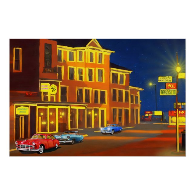 Hauptstraße Poster (Vorderseite)