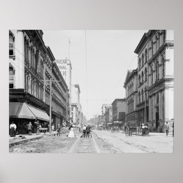 Hauptstraße Poster (Vorne)