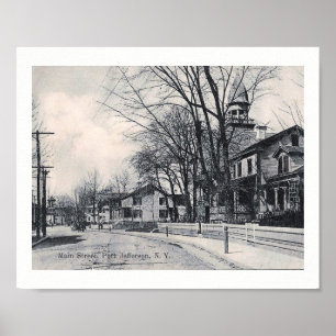 Hauptstraße, Pt. Jefferson, New York Vintage Poster