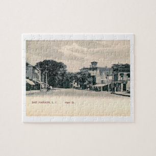 Hauptstraße, Sag Harbor, Long Island, NY Vintage P Puzzle