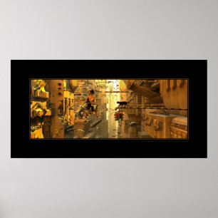 Hauptstraße (West) Poster