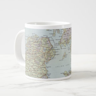 Hauptstraßen der Britischen Inseln Jumbo-Tasse