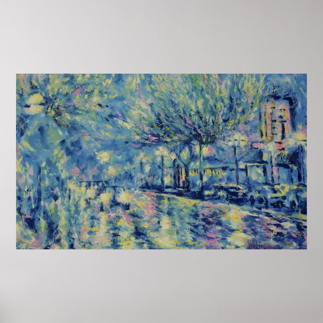 HAUPTSTREET RAINY NIGHT POSTER (Vorne)