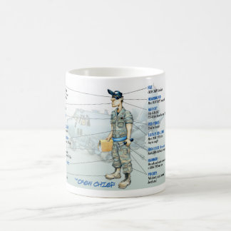 HauptTasse der Crew-C-130 des Kaffee-11Oz Kaffeetasse
