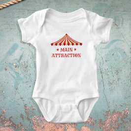Hauptveranstaltung des Circus Geburtstags Baby Strampler