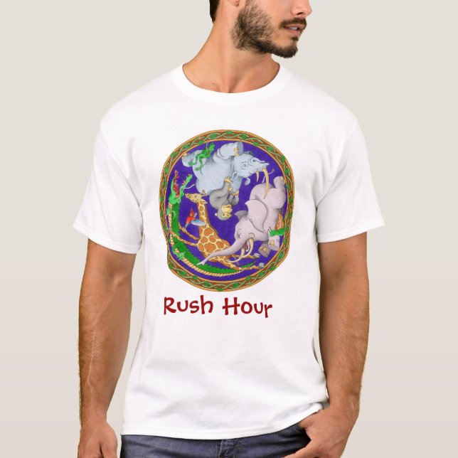 Hauptverkehrszeit T-Shirt (Vorderseite)