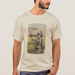 Hauptviel gurrt Krähen-Nations-Shirt T-Shirt