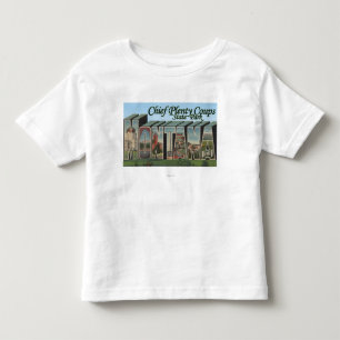 Hauptviel, Montana - große Buchstabe-Szenen Kleinkind T-shirt