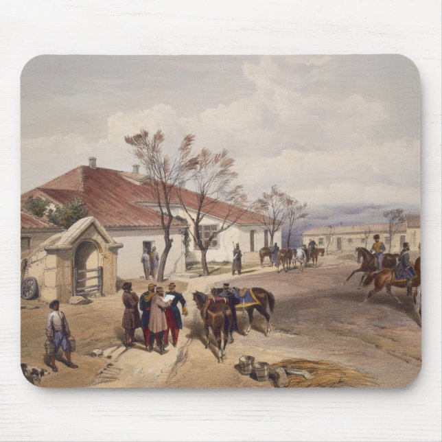 Hauptviertel Lord-Raglans bei Khutur Karagatch, p Mousepad (Vorne)