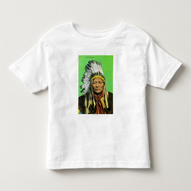 HauptWashakie Porträt Kleinkind T-shirt (Vorderseite)