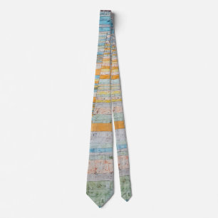 Hauptweg und Nebenwege - Paul Klee Krawatte