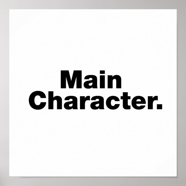 Hauptzeichen Poster (Vorne)