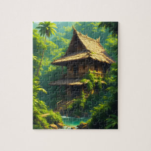 Haus am Flussufer - Ein Flussuferheim Puzzle