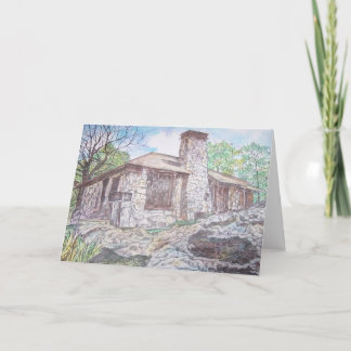 Haus an Mt. Nebo, Arkansas Karte