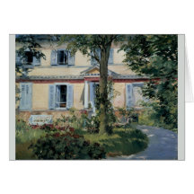 Haus bei Rueil Edouard Manet