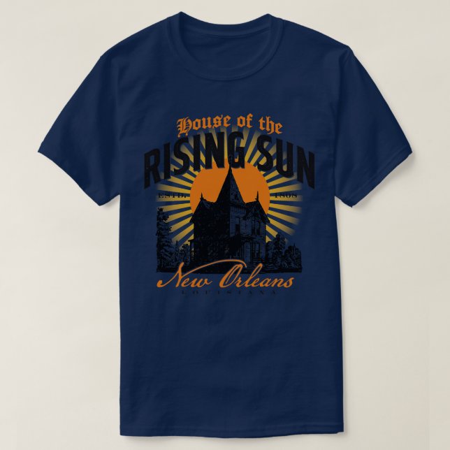 Haus der aufgehenden Sonne T-Shirt (Design vorne)