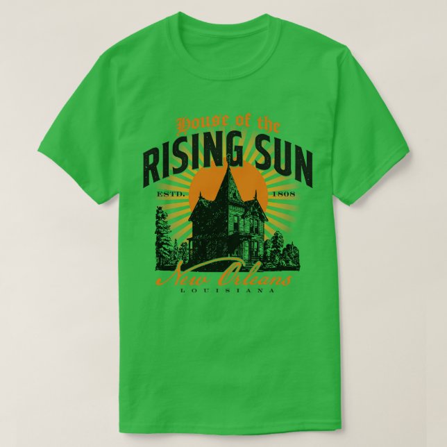 Haus der aufgehenden Sonne T-Shirt (Design vorne)