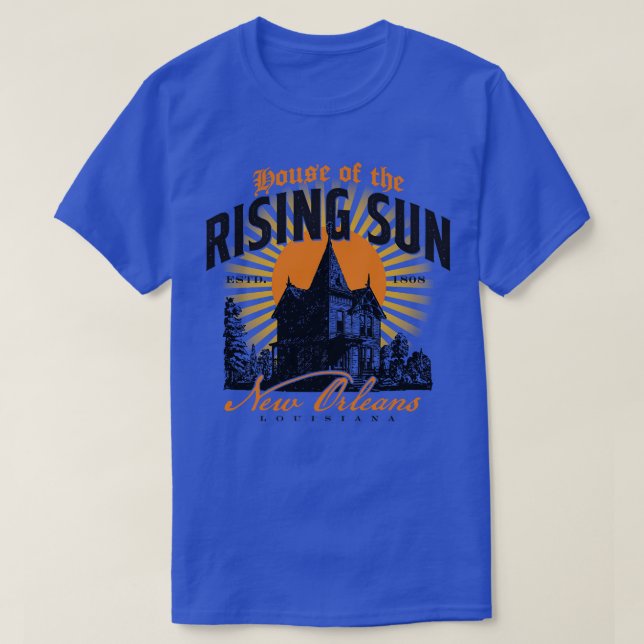 Haus der aufgehenden Sonne T-Shirt (Design vorne)