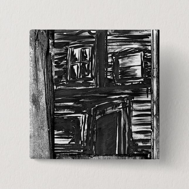Haus der Folter Button (Vorderseite)