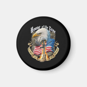 Haus der Freien wegen der Adler-Veteranen Die Tapf Magnet