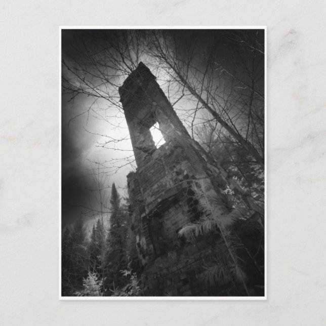 Haus der Geheimnisse, Kabinettkarte Postkarte (Vorderseite)