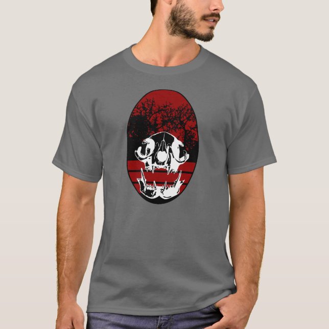 Haus der Katze T-Shirt (Vorderseite)