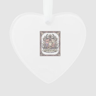 Haus der Katzen Katzen Heraldik Wappen Vintage Ornament