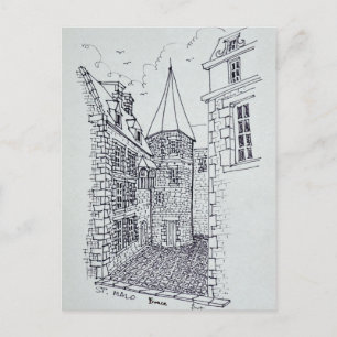 Haus der Prinzessin Anne von Bretagne Saint-Malo Postkarte