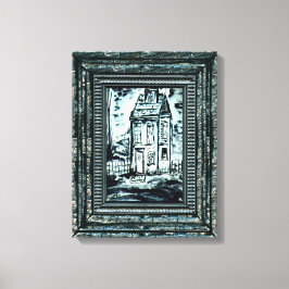 Haus der Täuschung Leinwanddruck