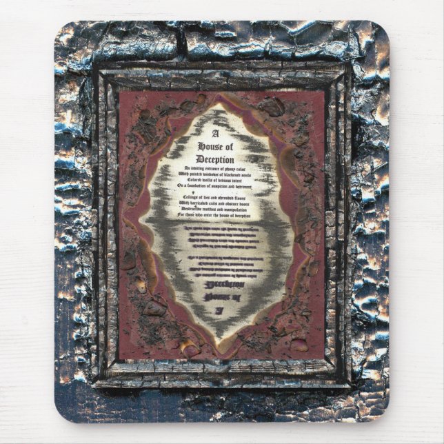 Haus der Täuschung Mousepad (Vorne)