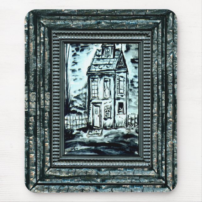 Haus der Täuschung Mousepad (Vorne)