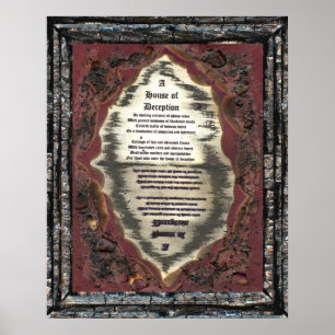 Haus der Täuschung Poster