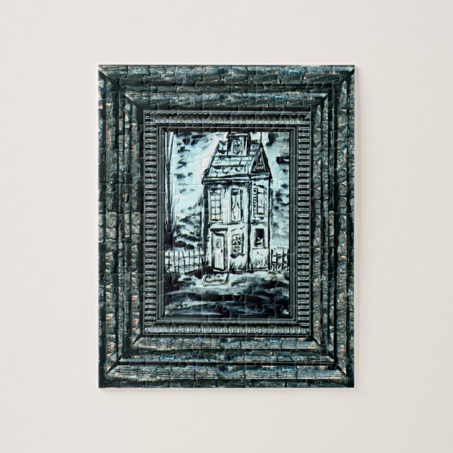 Haus der Täuschung Puzzle (Vertikal)