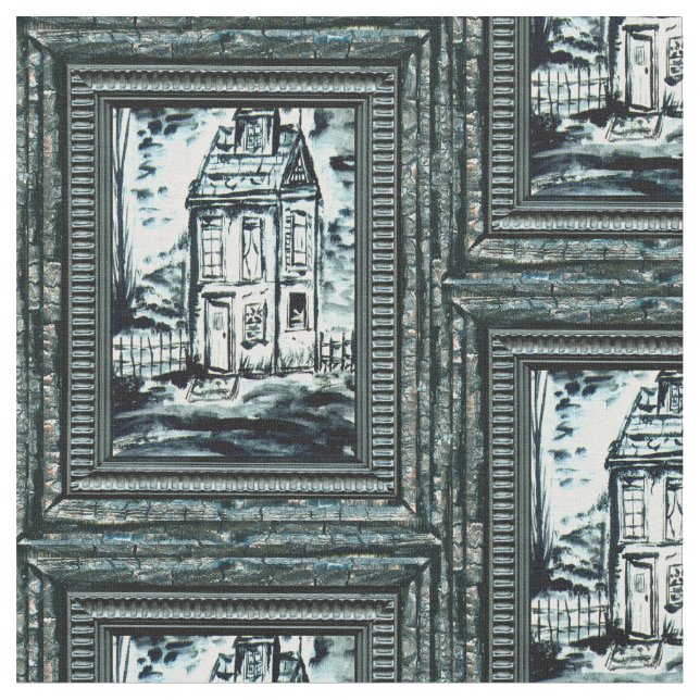 Haus der Täuschung Stoff (Nahaufnahme)