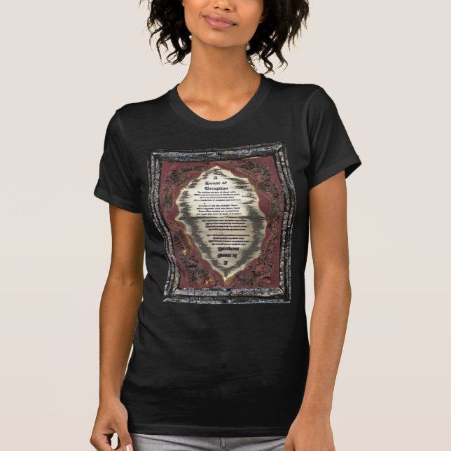Haus der Täuschung T-Shirt (Vorderseite)