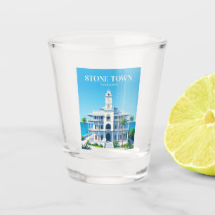 Haus der Wunder Sansibar Tansania Schnapsglas