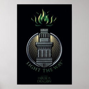 HAUS DES DRAGONS   House Hightower Sigil Poster