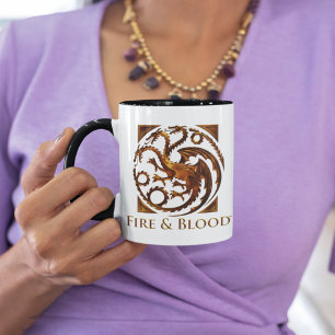 HAUS DES DRAGONS   House Targaryen Sigil Tasse