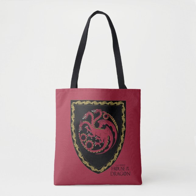 HAUS DES DRAGONS | House Targaryen Wappen (Vorderseite)