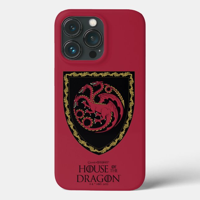 HAUS DES DRAGONS | House Targaryen Wappen Case-Mate iPhone Hülle (Rückseite)