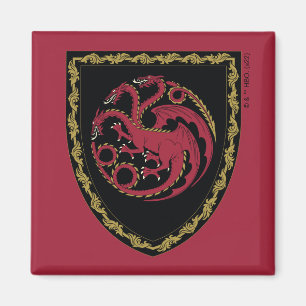HAUS DES DRAGONS House Targaryen Wappen Magnet