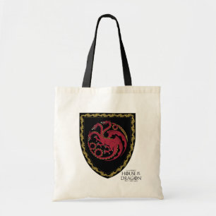 HAUS DES DRAGONS   House Targaryen Wappen Tragetasche