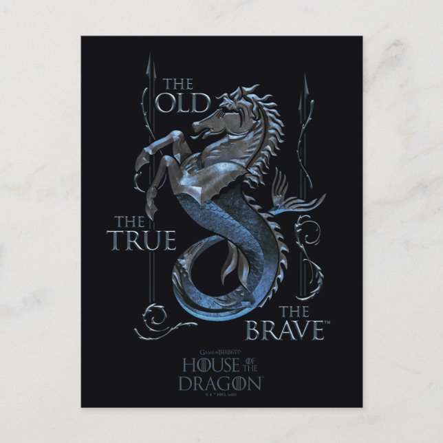 HAUS DES DRAGONS | House Velaryon Sigil Postkarte (Vorderseite)