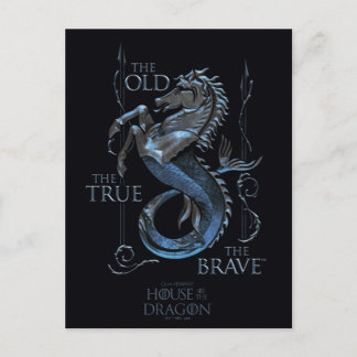 HAUS DES DRAGONS | House Velaryon Sigil Postkarte